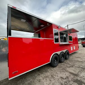 Custom Food Trailer With Porch