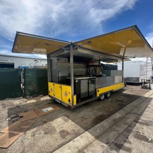 SECOND HAND FOOD TRAILER